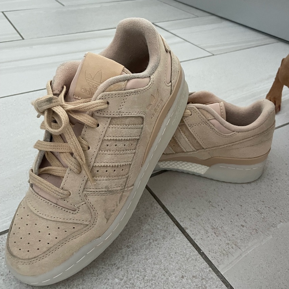 Adidas Light Tan Sneakers